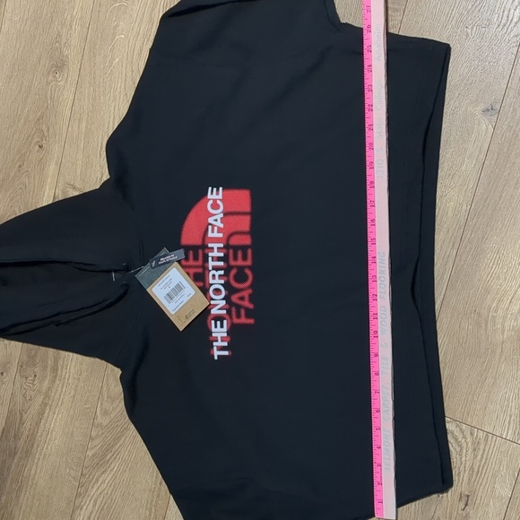 The North Face Women's  Coordinates Logo Crop Hoodie Black size XL - Picture 6 of 8